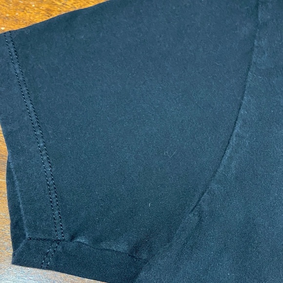 Pink Floyd Black cropped Tee T shirt prism the dark side of the moon Medium - Picture 5 of 9